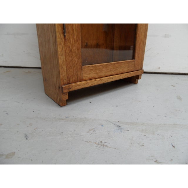 Antique Dutch Oak Display Cabinet, 1890s For Sale - Image 11 of 13