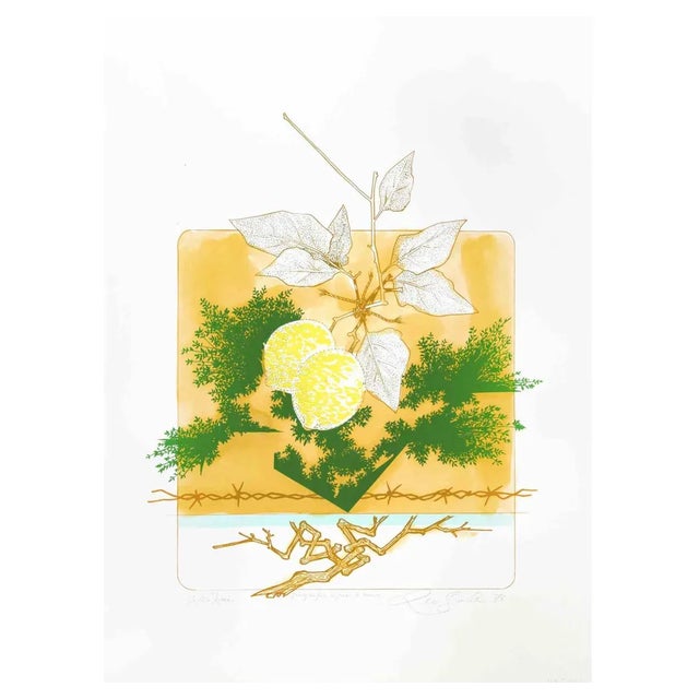 Leo Guida, Still Life, 1976, Screen Print For Sale