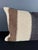 Contemporary Turkish Hemp Pillow Cushion Natural Beige Black Pillow Cushion Cover 16" x 24" For Sale - Image 3 of 4