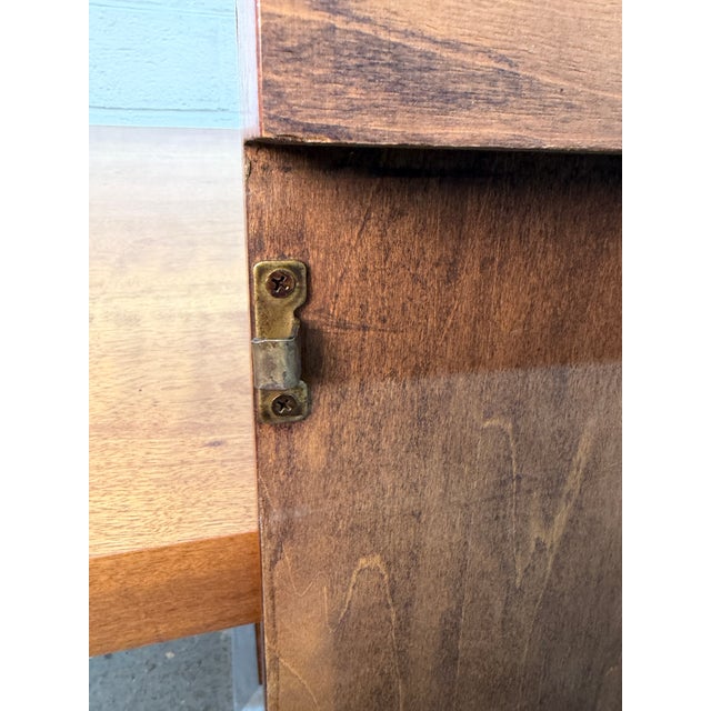 Mid-Century Walnut Dining Table Attributed to Milo Baughman for Founders For Sale - Image 10 of 13