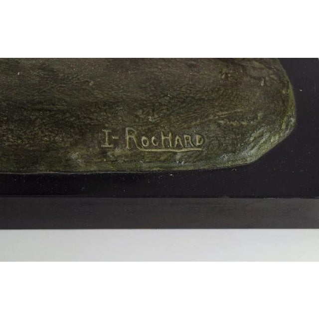 Fighting Deer Colossal Sculpture by Irénée Rochard, France For Sale - Image 10 of 11