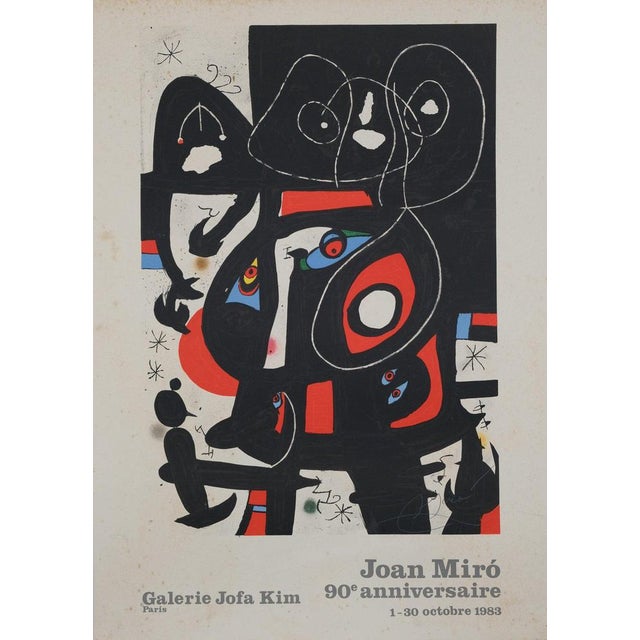 Joan Miro, Galerie Jofa Kim, Lithograph For Sale - Image 7 of 7