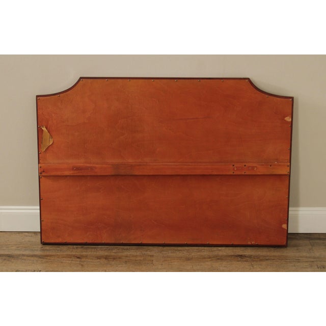 Regency Style Vintage Mahogany And Partial Gilt Over-Mantle or Wall Mirror For Sale - Image 11 of 12