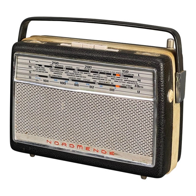 1960s Vintage Mid-Century Modern Nordmende Transita Spezial