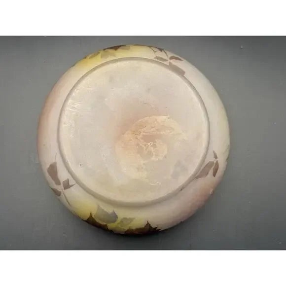 Glass Early 1900s Jean-Simon Peynaud Frosted Glass Candy Jar - Bomboniere Art Deco, Signed For Sale - Image 7 of 9