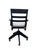 Pottery Barn Pottery Barn Teen Black Hamptom Power Storage Desk 57" and Chair For Sale - Image 4 of 9