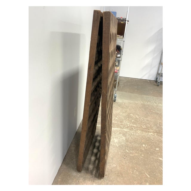 Late 19th Century French Champagne Oak Riddling Rack For Sale - Image 4 of 10