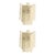 Hammered Murano Glass Chromed Wall Sconces by Simoeng, Set of 2 For Sale - Image 12 of 12