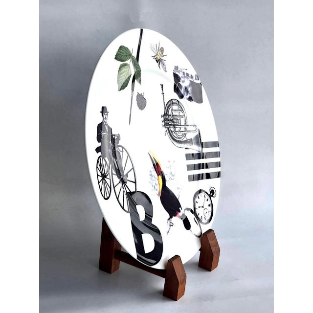 1990s Vintage Bone China Platter, Swingtime Ch519, by Mikasa For Sale - Image 5 of 15