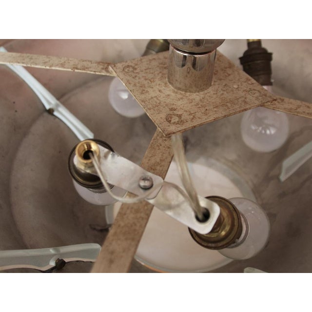 French Art Deco Pendant Lamp, 1930s For Sale - Image 6 of 11