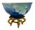 An exquisite mid-to-late 20th-century Japanese art porcelain centerpiece bowl produced by the esteemed Ryūsen Kiln (龍泉窯)....