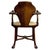 Brown Early 20th Century English Mahogany Armchair in the style of Cornelius v. Smith For Sale - Image 8 of 13
