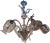 1950s Venetian Chandelier in Murano Glass, 1940s For Sale - Image 5 of 18