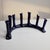 Indigo Blue Ceramic Candleholder Set, Set of 2 For Sale - Image 5 of 15
