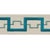 A new take on a traditional Greek key pattern, this two-tone design adds dimension and interest along with an elegant...