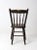 Wood Antique Floral Painted Plank Seat Chair For Sale - Image 7 of 12