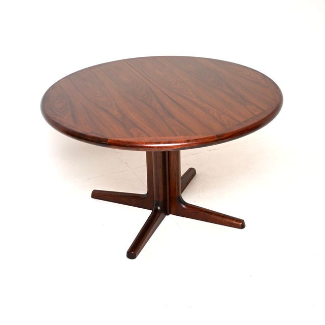 Dyrlund Vintage Danish Extending Dining Table from Dyrlund, 1960s For Sale - Image 4 of 10