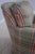 Textile Jessica Charles Plaid Print Chaise Lounge For Sale - Image 7 of 18