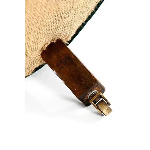 Velvet Armchair from Cornelius V. Smith For Sale - Image 11 of 12