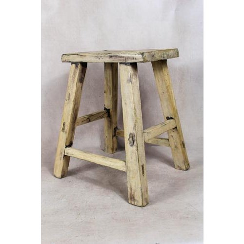 Add timeless charm to your home with the Vintage Rustic Elm Wood Stool . This beautiful, handcrafted piece made from...