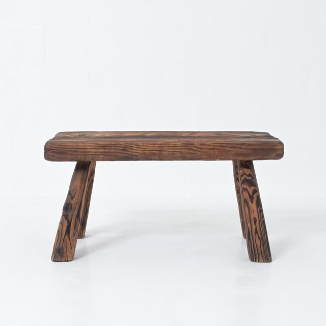 Rustic Wooden Bench or Table, 1950s For Sale - Image 11 of 18