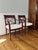 Cream Late 20th Century Pair of "Archetype X" Chairs by Baker Furniture For Sale - Image 8 of 9