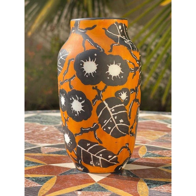 Porcelain Vase from Ateliers MF Sèvres For Sale - Image 3 of 11