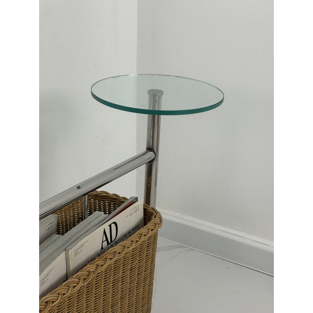 Silver Potto Magazine Rack by Andrea Branzi for Zanotta, 1993 For Sale - Image 8 of 10