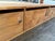 Brown Eastern King Size Custom Six Drawer Platform Bed For Sale - Image 8 of 12