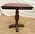 1940s Ornate Wooden Accent Table, Victorian Style Plant Stand, Small Entryway Pedestal For Sale In Palm Springs - Image 6 of 12