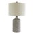 Modern 25-Inch Ceramic Table Lamp Natural Stone For Sale