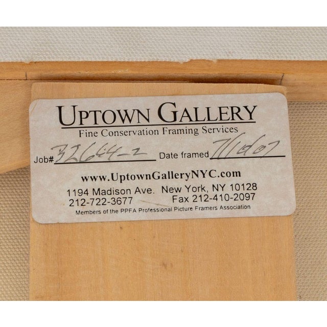 Contemporary Figural Interior Scene Oil on Canvas For Sale In New York - Image 6 of 7