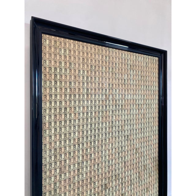 Minimalist Collage by Joppa in Lacquered Frame For Sale - Image 12 of 18