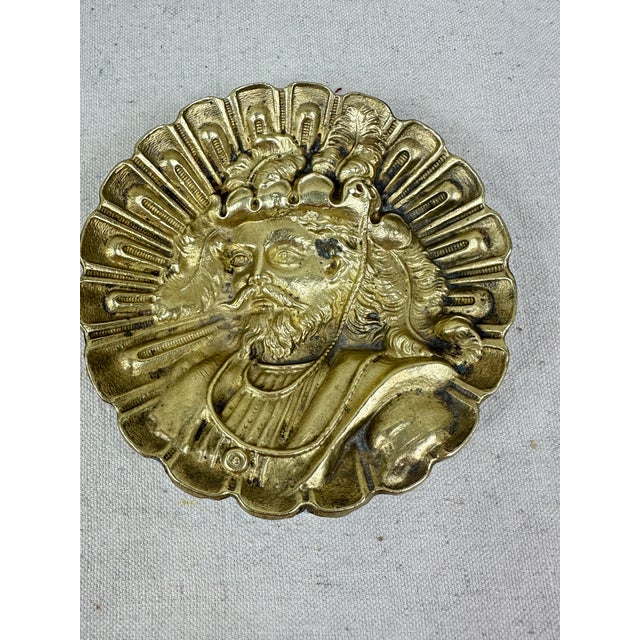 Vintage Brass Catchall/Ashtray For Sale - Image 4 of 8