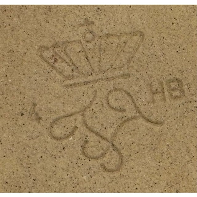 Traditional Vintage Royal Tichelaar Makkum Hand Painted Dutch Windmill Tile For Sale - Image 3 of 8
