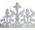 Shabby Chic 18th C. French Sculptural Zinc Element For Sale - Image 3 of 5