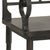 Ranier Circle Arch Iron Bench, Antique Black For Sale - Image 4 of 5