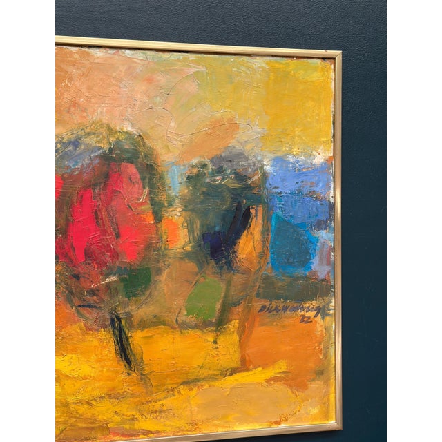 Dick Wästberg, Composition, 1972, Oil on Canvas, Framed For Sale - Image 4 of 18