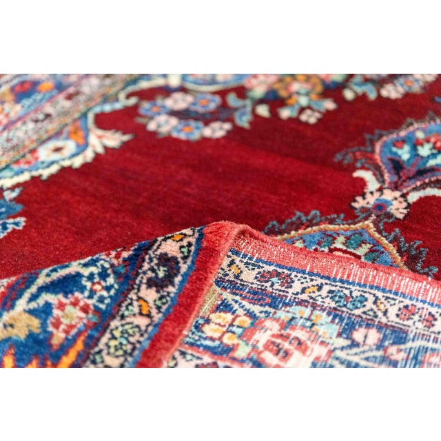 Middle Eastern Hand-Knotted Rug For Sale - Image 5 of 15