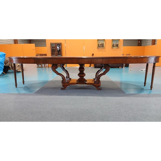 Wood Oval Basket Table, 1960s For Sale - Image 7 of 9