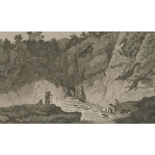 Early 19th Century Bertuch, Mountain Roads and Rock-Cut Passes, 1800, Engraving For Sale - Image 5 of 9