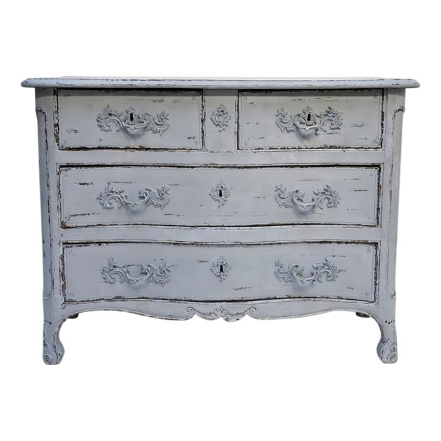 Antique Patinated Chest of Drawers, 1700s For Sale