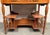Early 19th Century Victorian Antique Golden Oak Slant Front Secretary Desk Etagere For Sale - Image 11 of 16