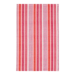 Dash & Albert by Annie Selke Always Greener Pink/Orange Indoor/Outdoor Rug, 9' 6" x 13' 6"