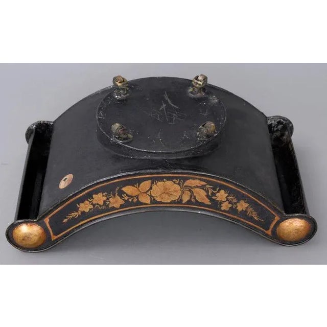 Regency Tole Cheese Coaster, Circa 1820 For Sale - Image 4 of 5