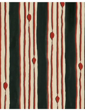 Mind the Gap Minuano Charcoal Wallpaper, Sample