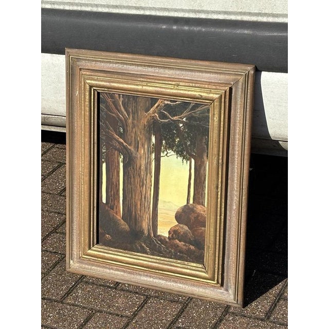 Rustic David Marrian, Landscape, Original Painting, Framed For Sale - Image 3 of 7