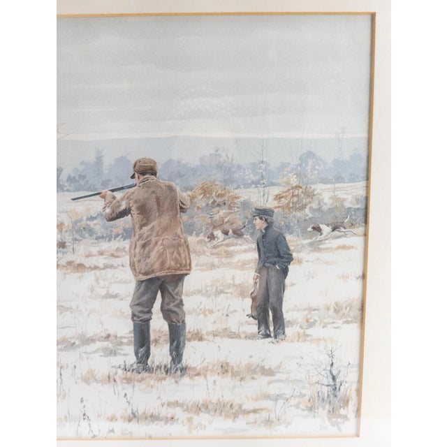 Sporting Chromolithograph Hunting Print by Arthur Burdett Frost For Sale - Image 4 of 12