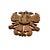 Late 20th Century Late 20th Century Shield Double Headed Eagle Hand Carved Wood With Sword Plaque Vintage Coat Arms For Sale - Image 5 of 6
