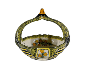 Earthenware Basket from Henriot Quimper